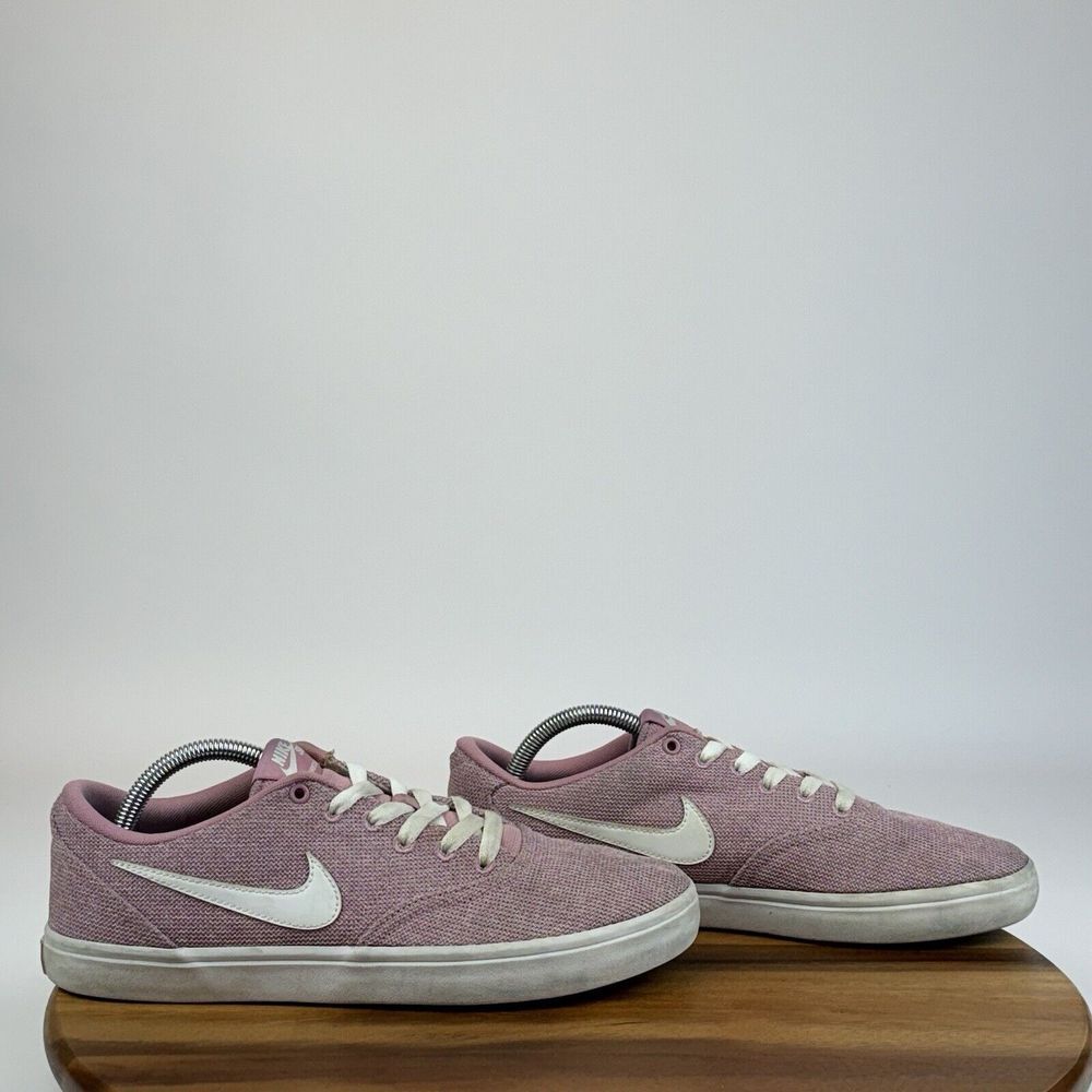 Womens Nike Check Solar Canvas SB Elemental Pink Casual Sneakers Shoes Size 11 M